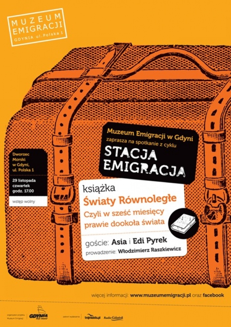 Read more about the article Rodzina podróżników – Asia i Edi Pyrek – w Stacji Emigracji