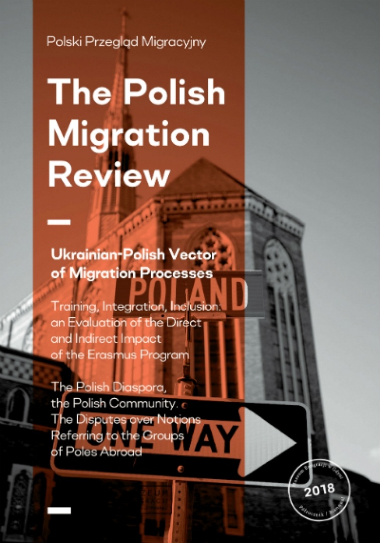 Read more about the article Polski Przegląd Migracyjny / The Polish Migration Review 1/2018