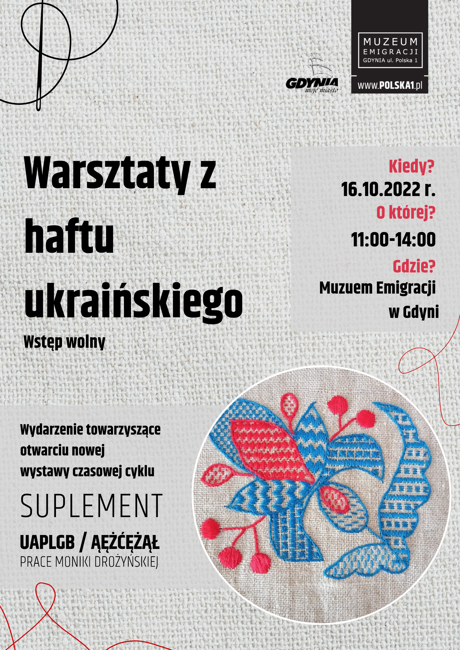 Read more about the article Warsztaty haftu artystycznego