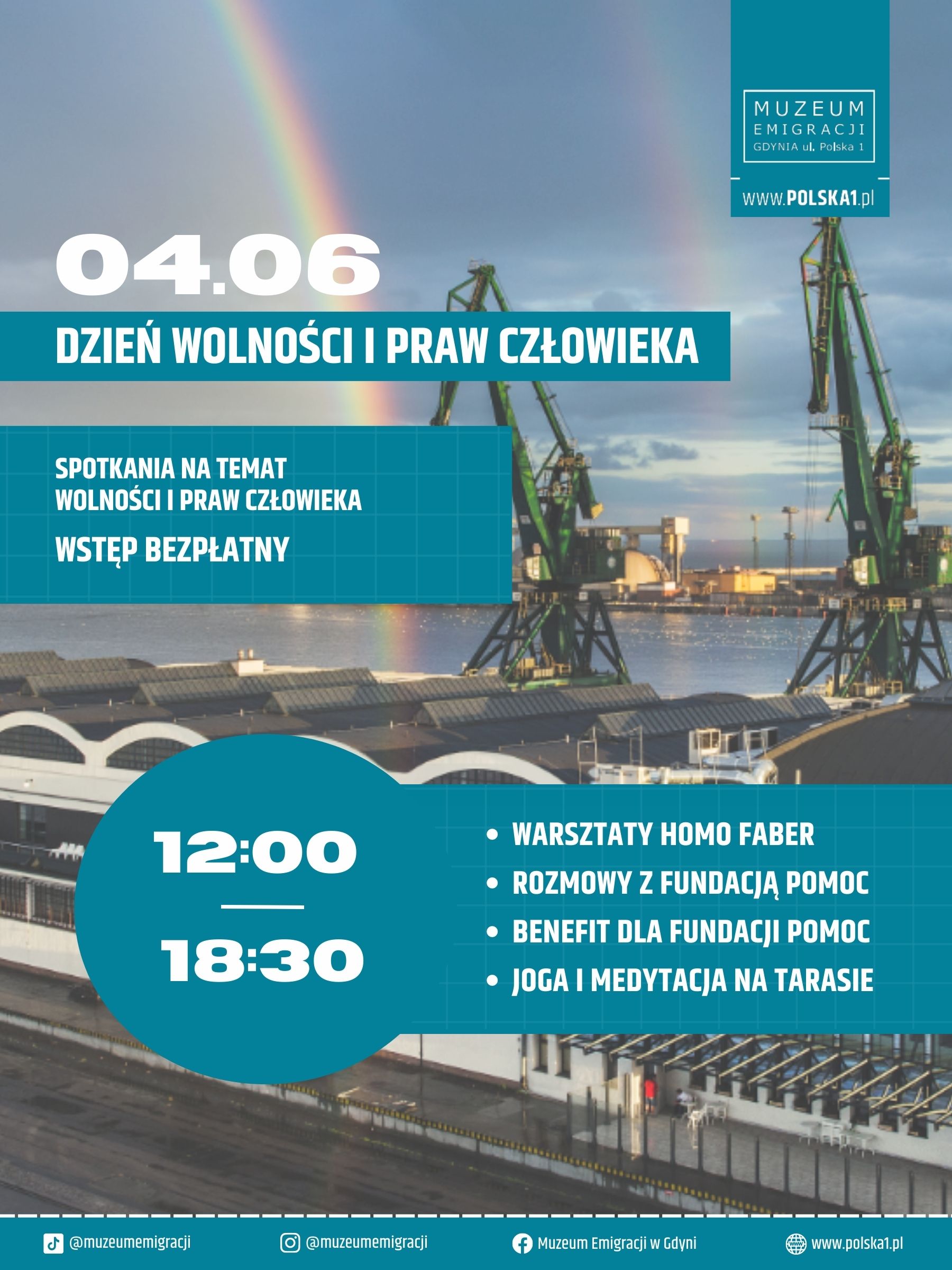 Read more about the article Dzień Wolności i Praw Człowieka w Muzeum Emigracji w Gdyni