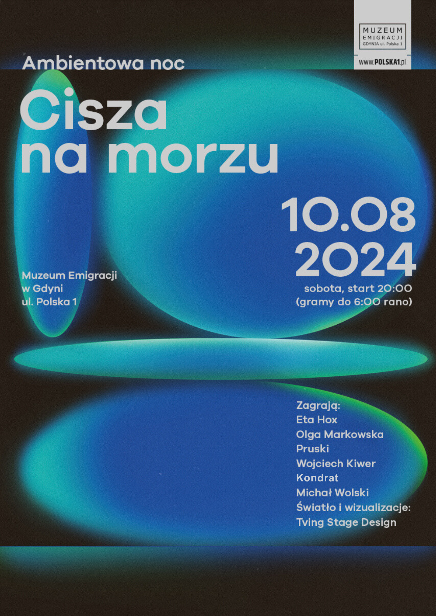 Read more about the article Cisza na morzu – noc Ambientowa w Muzeum Emigracji