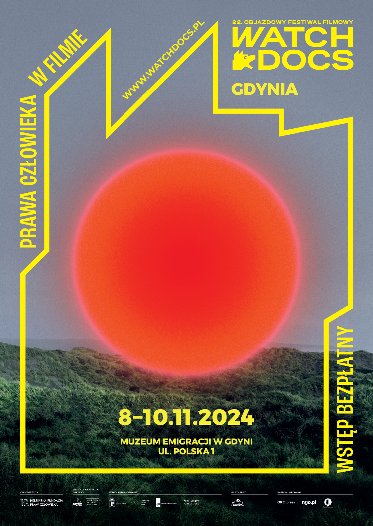 Read more about the article 22. Objazdowy Festiwal Filmowy WATCH DOCS. Prawa człowieka w filmie | Muzeum Emigracji w Gdyni